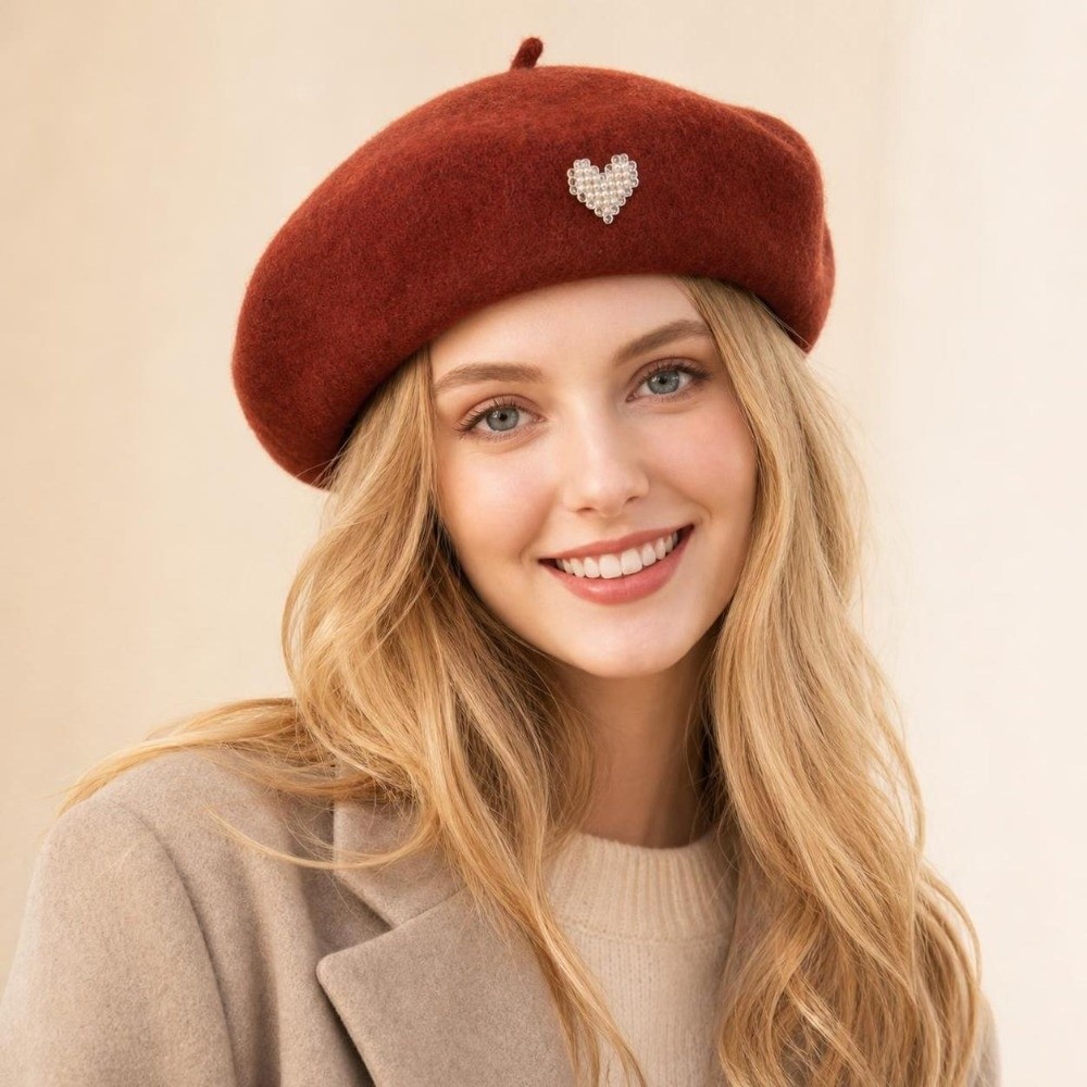 Modieuze warme winterwollen ba - Beret French Wool recensie en prijs