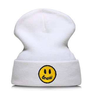 Nieuwe geborduurde gebreide be - Beanie Cuffed Knit recensie en prijs