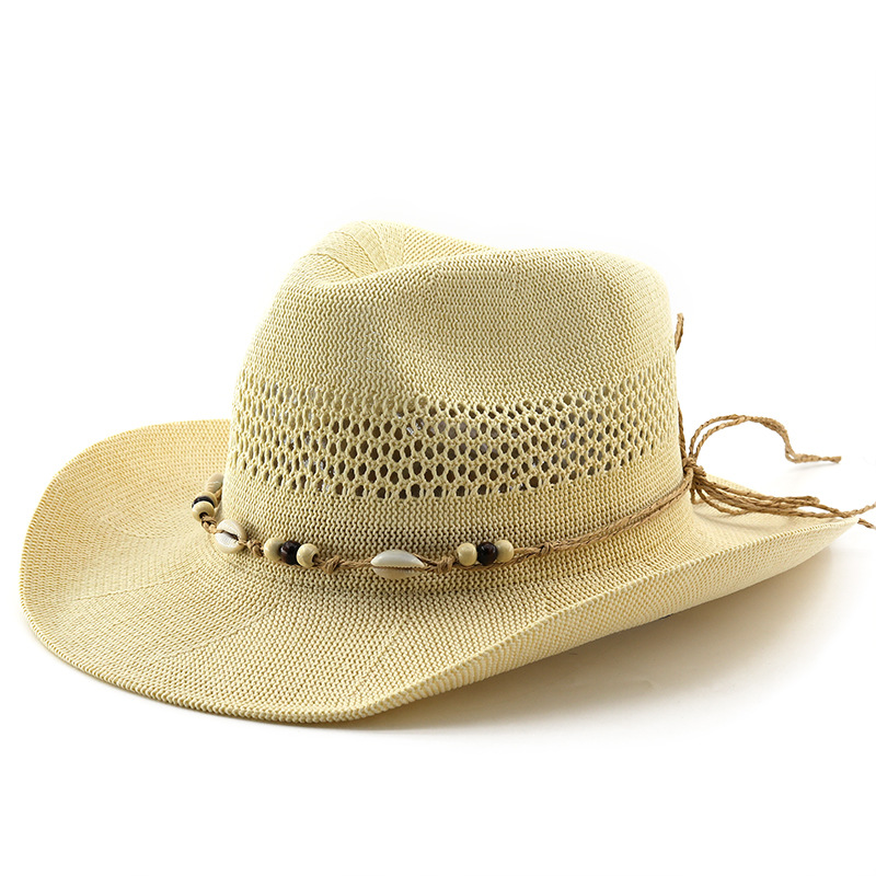 2026 Nieuwe zomer holle, ademe - Cowboy Hat Straw recensie en prijs