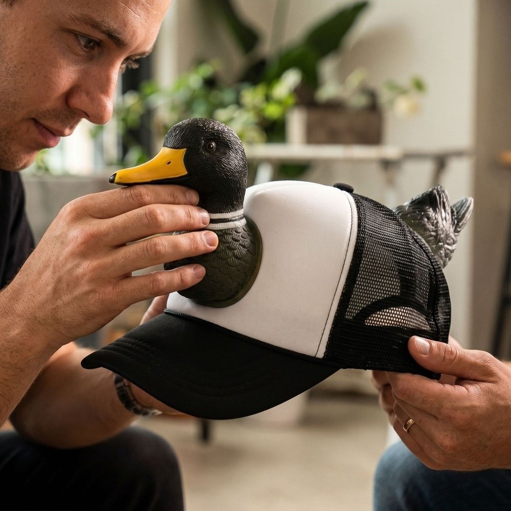 Grappige 3D Duck Mesh Baseball - Trucker Cap Mesh recensie en prijs