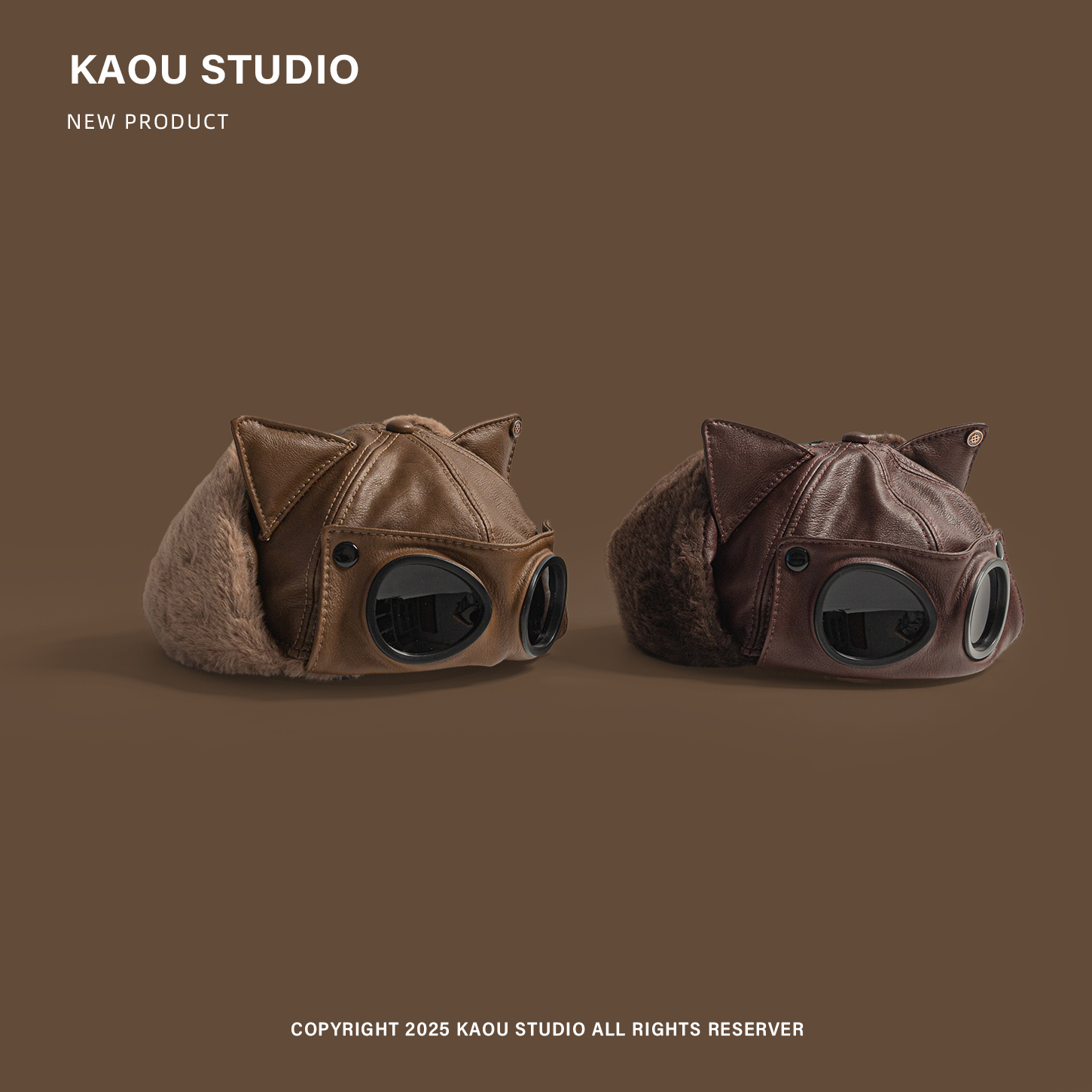 PU-leer Cat Ear-zonnebril Cool - Winter Trapper Hat recensie en prijs