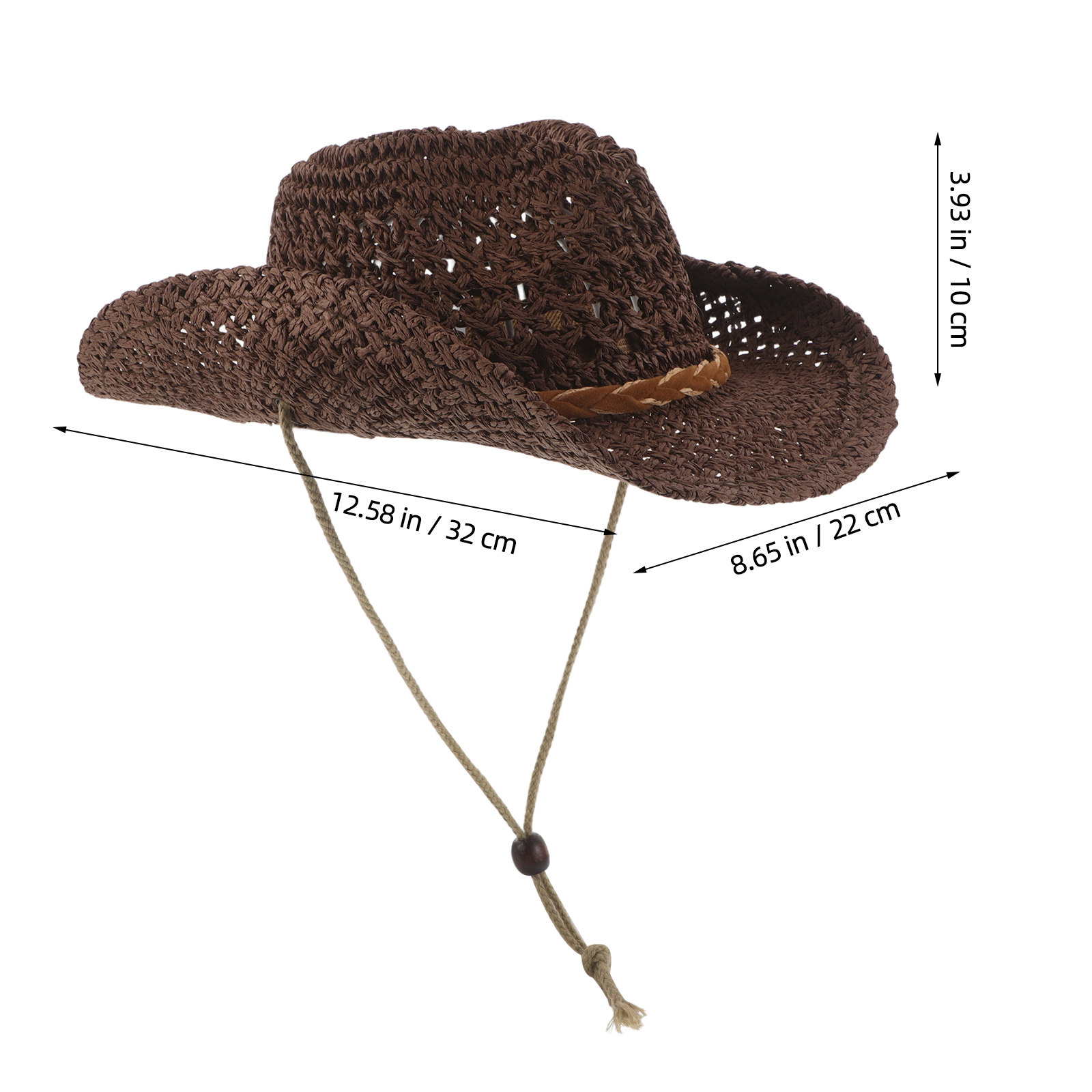 Strandhoed met brede rand voor - Sun Hat Wide Brim recensie en prijs